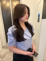 ボタン ハカタ(VOTAN hakata)&nbsp;【YU_KA】チョコレートカラー/韓国ヘア/顔まわりカット