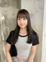 リム(LIM) 地毛風ロンググレージュ