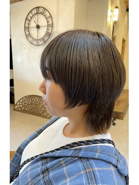 チリンバイロストシティー(Chillin by LOSTCITY) マッシュウルフ髪質改善インナーカラー