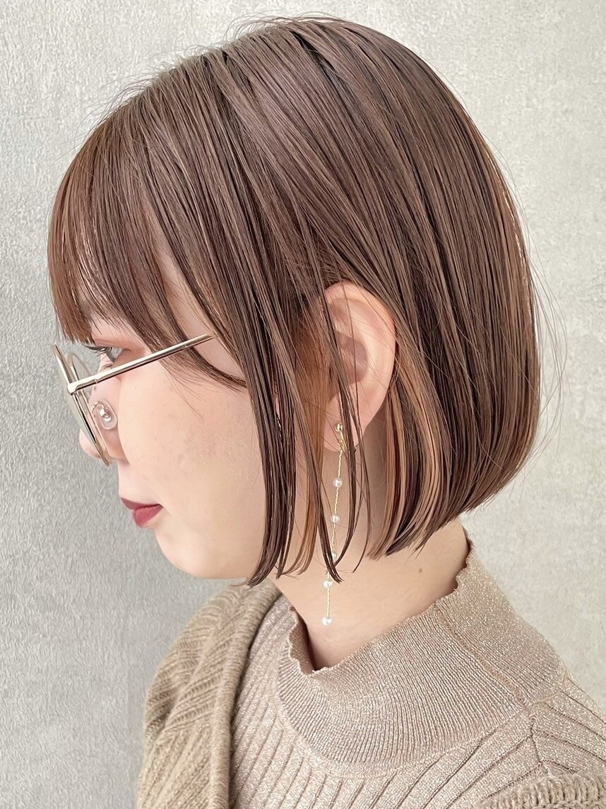 カット+フルカラー+4STEP oggi ottoトリートメント\19800#ショート#ウルフ