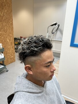 ソル(so/L) All back パーマ