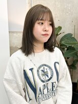 ノエ(noe) ぷつっとロブ×レイヤースタイル