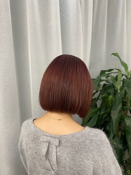 シア(sia) レッドブラウン