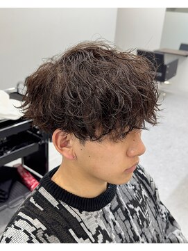 ブライト(BRIGHT) ［BRIGHT］マッシュ×波巻きパーマ［静岡/メンズ/静岡駅］