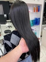 エスト 大阪梅田(EST)&nbsp;レミー100%/53cm☆シールエクステ40枚+ブリーチカラー