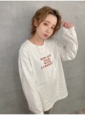 ショートパーマハンサムショート