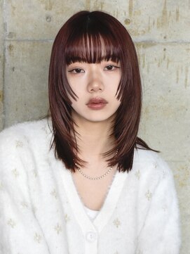 オーレント(AULENT) 姫カット/艶髪カラー/小顔/顔まわりカット/髪質改善カラー