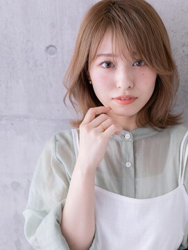 ポケット(pocket) #41/デザインカラー/レイヤーカット/ウェットヘア/オリーブベー