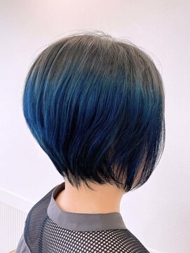 アリーナヘア(ARENA HAIR) ブルーブラックグラデーション
