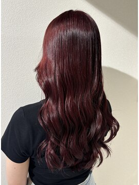 ベルバイリトル(belle by little) チェリーレッドカラー