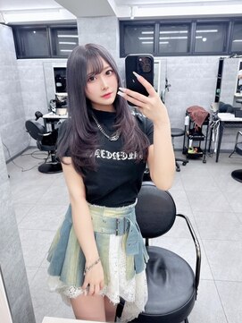 テイス 新宿(TACE) レイヤーカット[ネビージュ/黒髪/小顔/新宿]