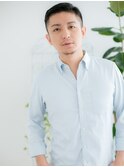 綾瀬/髪質改善/アッシュブラック!ツーブロック刈り上げショートj
