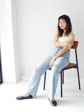 ラフィス ヘア ルー 福山2号店(La fith hair ruu.) 【La fith】レイヤーカット×インナーカラー