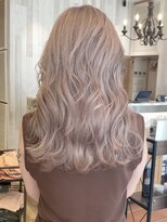 ラグーン(LAGOON)&nbsp;ホワイトミルクティーベージュ/バレイヤージュ/ケアブリーチ