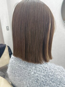 ソア 並木坂(Soa) まろやかベージュカラー/タッセルボブ/Minori