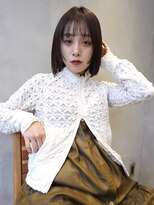 ニコ トウキョウ ヨコハマ(nico)&nbsp;ミニボブ/切りっぱなし/ボブ/縮毛矯正/タッセルボブ