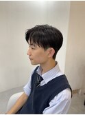 20代30代40代◎スーツ刈り上げ短髪ショートマッシュアップバング