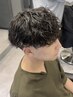 メンズカット+波巻きスパイラルパーマ ￥14000(波巻きパーマ/メンズパーマ)