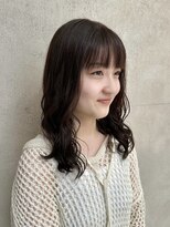 インフィニティー infinity HAIR SPACE BLOOM コテ巻き風/巻き髪風/デジタルパーマ/