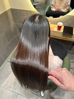 セントラル 三宮店(central)&nbsp;【神戸三宮】うる艶ストレート美髪カラー髪質改善トリートメント