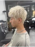 透明感抜群♪20代30代ダブルカラーブリーチホワイトカラー