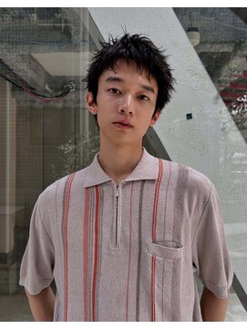 ヒュージ 三軒茶屋(huge) スパイキーショート/ニュアンスパーマ/メンズカット/メンズ