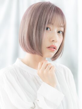ドクターズ サロン ラブ(Dr's Salon LAB) ブリーチエモージュ切りっぱなしボブディr古河10代20代30代