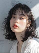 フィット ヒュー 千葉(fit hue)&nbsp;黒髪/オリーブグレー/ココアベージュ/小顔/クラゲヘアー【千葉】