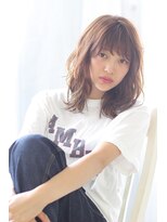 シロフ シブヤ(shirof shibuya)&nbsp;【bouquet】ひし形シルエットデジタルパーマミディ