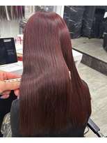 グロウ 渋谷(grow) ワインレッドカラー