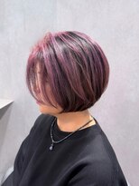 スイ(suiw)&nbsp;大人ピンクバレイヤージュボブ