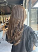 透明感たっぷり♪大人のうる艶ミルクティーカラー
