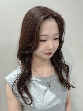 【Lim】 ブラウンカラー × レイヤースタイル