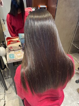髪質改善ストレート