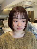 リタ(LITA)&nbsp;ミニボブと顔周り オレンジカラー  ☆小畑