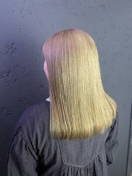 プライズ アイリス 池袋東口店(prize Iris) ハイトーンミルクティーグレージュ韓国ヘア池袋