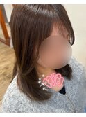 レイヤーカットミディアムレイヤーカット