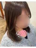 ジルフラン(JILL franc) レイヤーカットミディアムレイヤーカット