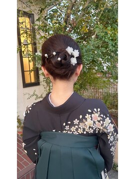 ナナホシ(NANAHOSI) 袴着付とヘアセット