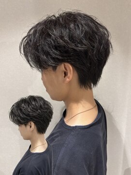 ウルマ(ULUMA) ワンホンレイヤー/ミルクティーブロンド/ダークブルー/伊丹