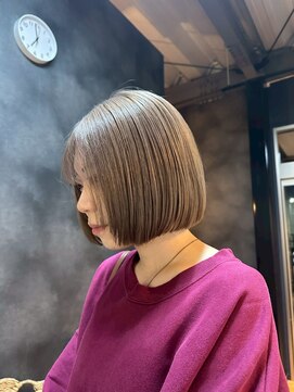 ノーヴァ バイ ボナ 前橋店(nova by bona) 美シルエットつや髪ボブで小顔魅せ朝ラクヘア