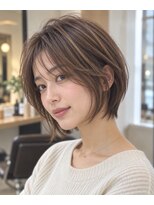 ソレイユ 新宿御苑前 (SOLEIL)&nbsp;182. ベージュショート/無造作ショート/デザインカラー