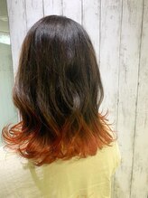 フリーズ 住道店(Freez) ショコラベージュ×オレンジ☆Freez