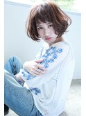 【FERIA 池田】オン眉&Aラインボブ