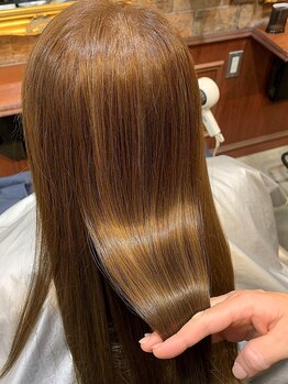 ベルヘアー あびこ店(Belle hair)の写真/TOKIOトリートメント導入サロン！髪の芯から補修し、潤い溢れる最上級の美髪へと髪質改善♪
