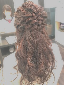 パズードコー(PSSD-CO.+5) もこふわハーフアップ