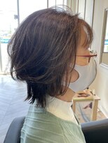 フィーリー ヘア デザイン 太田店(feAry)&nbsp;ミディアム×ソフトウルフ【クビレミディ】