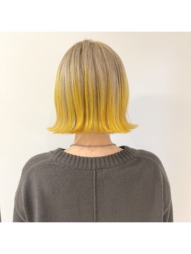 レガロ(REGALO RESORT) SUMILE★イエローグラデーションボブ