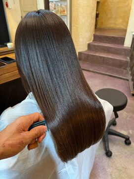 リリアン(Ririan) 【橋本】うる髪フルカラー+自社製品髪質改善トリートメント