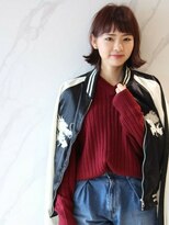 エムスラッシュ ソル センター南(M.SLASH SOL)&nbsp;■SOLセンター南14-2★■艶カラーラベンダーピンクの外ハネボブ